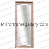 Pink Full Length Wood Mirror Frame