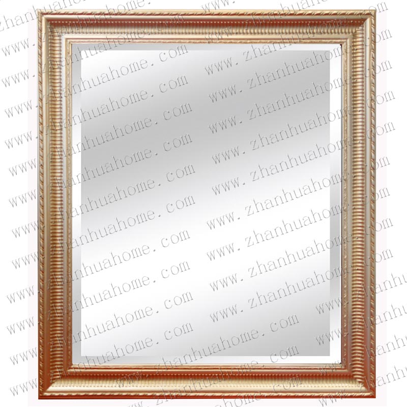 Champagne decorative wall bevelled mirror frame 