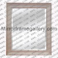 Frence Country Style Natural Wood Wall Hanging Vintage Mirror Frame
