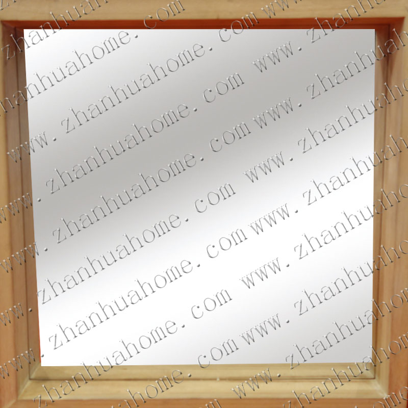 Square decorative wooden wall mirror frame