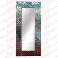 Rectangular plain glass mirror