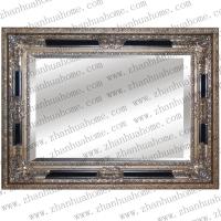 New Design Morden Golden Home Hotel Wall Decor Bathroom Frame with corner and middle decoration 