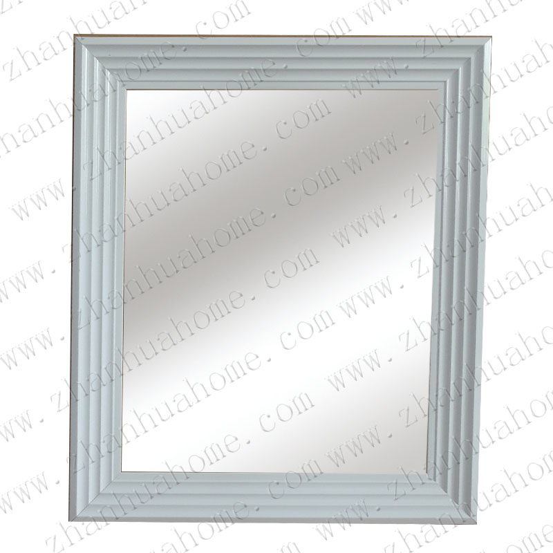 Decorative European style PS ivory wall mirror frame