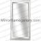 Washed White Wood Mirror Frame 