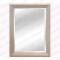 Matt off white wood mirror photo frame