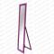 Polished rose red dress mirror