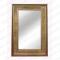 Premier glass products hand hammered rectangle 35-inch mirror with decorative leads
