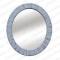 Hand crafted antique wooden wall mirror decor