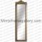 Decorative European Style Dress Mirror with Wooden Frame