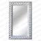 Matt white polyurethane finely baroque mirror frame